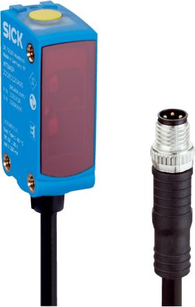 SICK Retroreflective Photoelectric Sensor, Rectangular Sensor, 7.1 m Detection Range IO-LINK [WLA4SP-88162130A00Z2ZZZZZZZZZ1 / 1140451]; 444-856