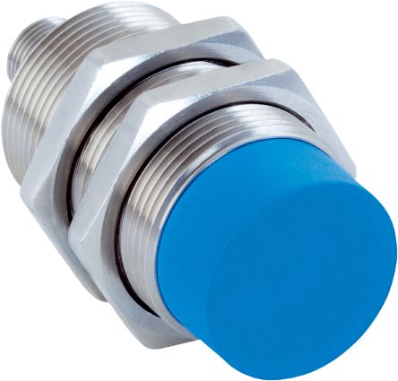 SICK Inductive Barrel Proximity Sensor, M30, 20 mm Detection, NPN NC, 10 → 30 V dc [IMG30-20NNOZC0S / 1135659]; 444-916