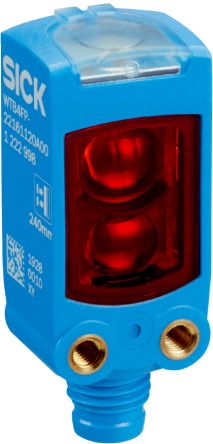 SICK Background Suppression Photoelectric Sensor, Rectangular Sensor, 100 mm Detection Range IO-LINK [WTB4FP-2216D200A9122ZZZZZZZZZ1 / 1142830]; 444-931