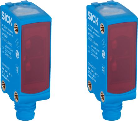 SICK Through Beam Photoelectric Sensor, Rectangular Sensor, 12 m Detection Range [WSE4SP-21312100ZZZZ2ZZZZZZZZZ1 / 1140381]; 444-934