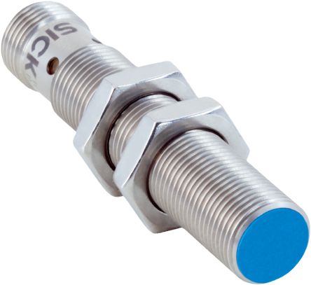 SICK Inductive Barrel Proximity Sensor, M12, 4 mm Detection, NPN NC, 10 → 30 V dc [IMG12-04BNOZC0S / 1135546]; 445-017