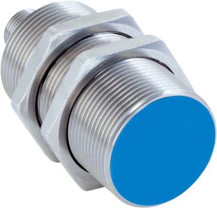 SICK Inductive Barrel Proximity Sensor, M30, 15 mm Detection, PNP NC, 10 → 30 V dc [IMG30-15BPOZC0S / 1135641]; 445-031