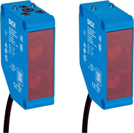 SICK Through Beam Photoelectric Sensor, Rectangular Sensor, 120 m Detection Range [GSE20G-1IRC217GZZZZ3ZZZZZZZZZ1 / 1139792]; 445-057