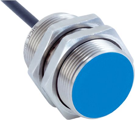 SICK Inductive Barrel Proximity Sensor, M30, 15 mm Detection, NPN NC, 10 → 30 V dc [IMG30-15BNOZU2K / 1135651]; 445-164