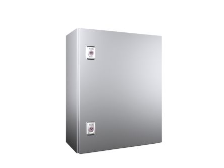 Rittal AX Series Stainless Steel Enclosure, IP66, 500 mm x 400 mm x 210mm [1015000]; 445-190
