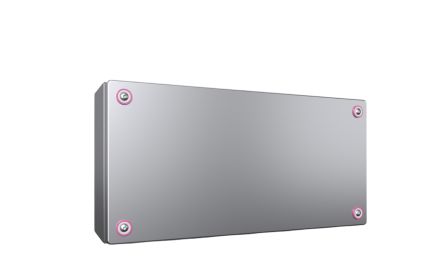 Rittal KX Series Stainless Steel Terminal Box, IP66, 200 mm x 400 mm x 120mm [1568000]; 445-196