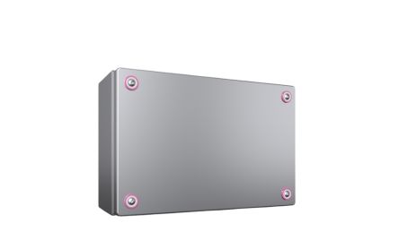 Rittal KX Series Stainless Steel Terminal Box, IP66, 200 mm x 300 mm x 120mm [1566000]; 445-200