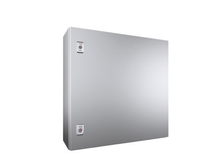 Rittal AX Series Stainless Steel Enclosure, IP66, 600 mm x 600 mm x 210mm [1304000]; 445-212
