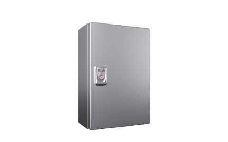 Rittal KX Series Stainless Steel Wall Box, IP66, 300 mm x 200 mm x 120mm [1584000]; 445-222