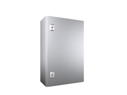Rittal AX Series Stainless Steel Enclosure, IP66, 600 mm x 380 mm x 210mm [1008000]; 445-247
