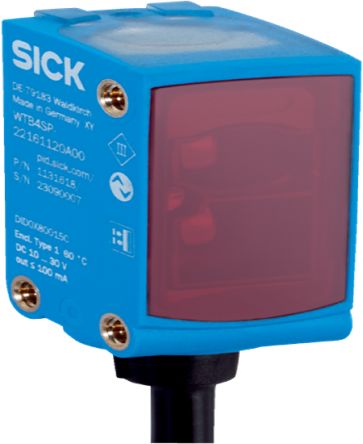SICK Retroreflective Photoelectric Sensor, Rectangular Sensor, 0 → 7.1 m Detection Range IO-LINK [WLA4SP-1G312100ZZZZ2ZZZZZZZZZ1 / 1139137]; 445-339
