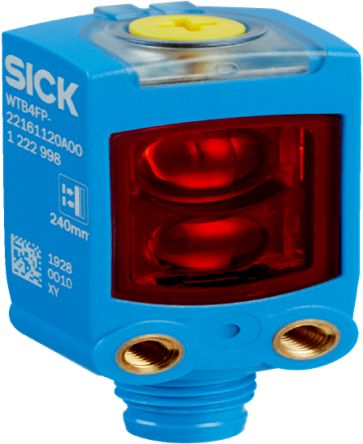 SICK Retroreflective Photoelectric Sensor, Rectangular Sensor, 7 → 150 mm Detection Range IO-LINK [WTB4FP-22862120A00Z2ZZZZZZZZZ1 / 1140917]; 445-360