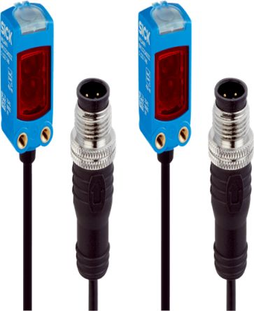SICK Through Beam Photoelectric Sensor, Rectangular Sensor, 0 → 10 m Detection Range IO-LINK [WSE4FP-84161100A00Z2ZZZZZZZZZ1 / 1123901]; 445-520