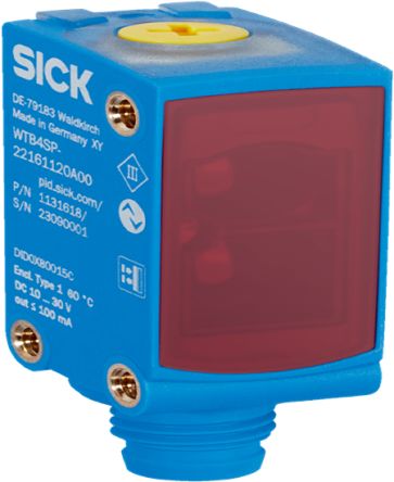 SICK Retroreflective Photoelectric Sensor, Rectangular Sensor, 4 → 500 mm Detection Range IO-LINK [WTB4SP-22161A20A00Z2ZZZZZZZZZ1 / 1131621]; 445-521