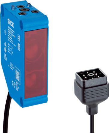 SICK Retroreflective Photoelectric Sensor, Rectangular Sensor, 0.03 → 20 m Detection Range IO-LINK [GLD20G-3CSD2170ZZZZ3ZZZZZZZZZ1 / 1120846]; 445-533