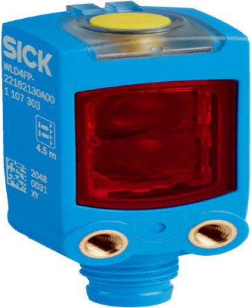 SICK Retroreflective Photoelectric Sensor, Rectangular Sensor, 0 → 7.1 m Detection Range IO-LINK [WLD4FP-22164130A00Z2ZZZZZZZZZ1 / 1124156]; 445-587