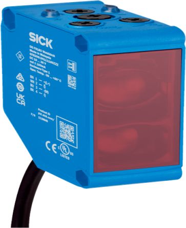 SICK Retroreflective Photoelectric Sensor, Rectangular Sensor, 0.03 → 20 m Detection Range IO-LINK [GLD20G-1IRC217GZZZZ3ZZZZZZZZZ1 / 1138072]; 445-634