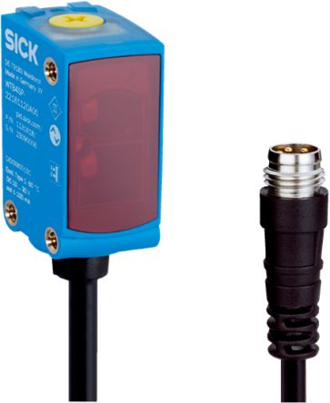 SICK Retroreflective Photoelectric Sensor, Rectangular Sensor, 4 → 130 mm Detection Range IO-LINK [WTB4SP-31312220ZZZZ2ZZZZZZZZZ1 / 1139072]; 445-653