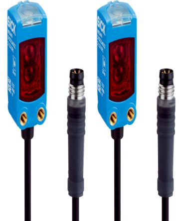 SICK Through Beam Photoelectric Sensor, Rectangular Sensor, 0 → 10 m Detection Range IO-LINK [WSE4FP-32162100A00Z2ZZZZZZZZZ1 / 1116538]; 445-763
