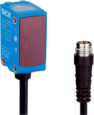 SICK Retroreflective Photoelectric Sensor, Rectangular Sensor, 0 → 4.5 m Detection Range IO-LINK [WLA4SP-32162100A00Z2ZZZZZZZZZ1 / 1136376]; 445-900