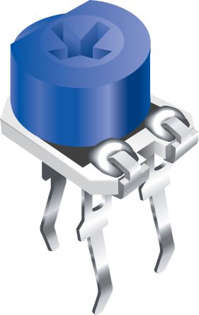 SMD Trimmer Potentiometer 0.2W Top Adjust Bourns, 3306 [3306F-1-503]; 445-916