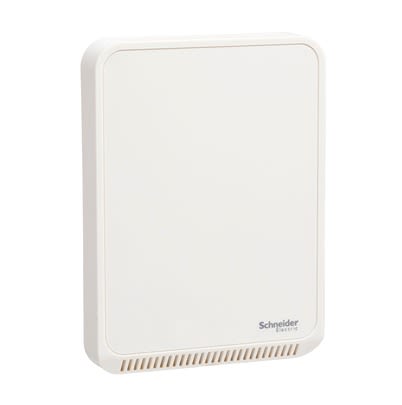 Schneider Electric SLPSXCV2 Air Quality Monitor for Air Quality, Humidity, Temperature, +50°C Max, 100%RH Max, AC [SLPSXCV2]; 446-053