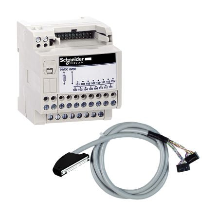 Schneider Electric Telefast Series Connection Kit for Use with ABE Series, 30 V [ABE7H34E200]; 446-842