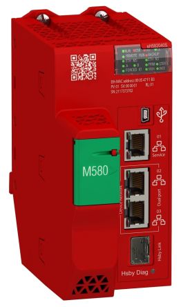 Schneider Electric Modicon M580 Series PLC CPU for Use with Modicon M580, 24 V Supply [BMEH582040S]; 446-845