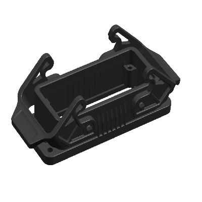 RS PRO Heavy Duty Power Connector Housing, 2 Contacts, Top Entry 42041 Range [0]; 446-981