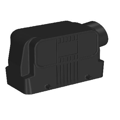 RS PRO Heavy Duty Power Connector Hood, 1 Contacts, PG21 Thread, Side Entry 43041 Range [0]; 446-983