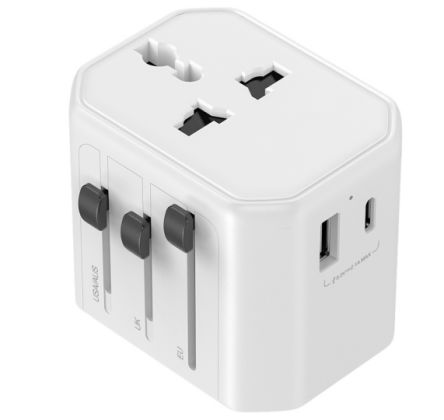 RS PRO Australia, Europe, India, UK, USA to Australia, Europe, UK, USA Travel Adapter, Rated At 10A [0]; 446-995