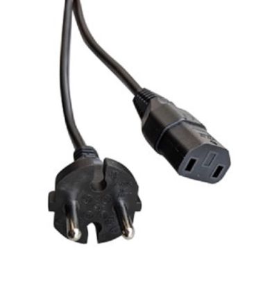 RS PRO Straight IEC C17 Socket to Straight CEE 7 Plug Power Cord, 2.5m [0]; 447-015