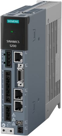 Siemens 0.4 kW Servo Drive, 200 → 240 V, 1, 3 Phase, 3 A, Motor Managment Function, 200 V [6SL5510-1BB10-4AF0]; 447-021