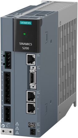 Siemens 0.75 kW Servo Drive, 200 → 240 V, 1, 3 Phase, 8 A, Motor Managment Function, 200 V [6SL5510-1BB10-8AF0]; 447-023
