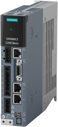 Siemens 0.4 kW Servo Drive, 200 → 240 V, 1, 3 Phase, 3 A, Motor Managment Function, 200 V [6SL5610-1BB10-4AF0]; 447-034