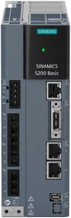 Siemens 1 kW Servo Drive, 200 → 240 V, 1, 3 Phase, 8 A, Motor Managment Function, 200 V [6SL5610-1BB11-0AF0]; 447-038