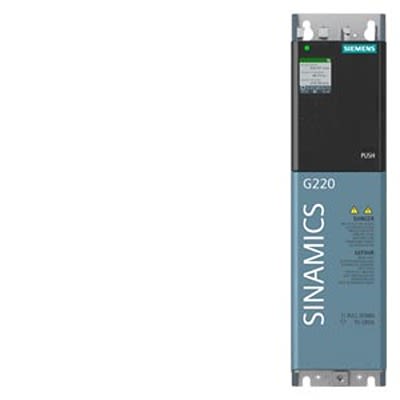 Siemens Inverter Drive, 1.5 kW, 3 Phase, 200 → 240 V, 4.1 A, SINAMICS G220 Series [6SL4113-0CA10-0BF0]; 448-515