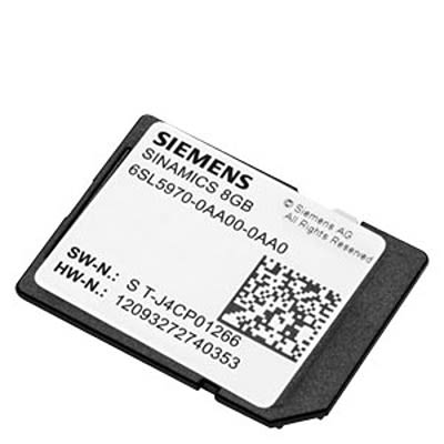 Siemens 6SL5970 Series Memory Card for Use with SINAMICS [6SL5970-0AA00-0AA0]; 448-619