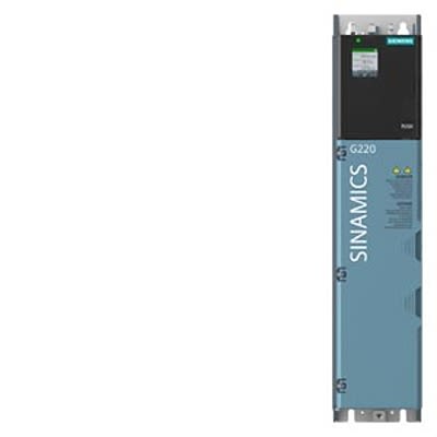 Siemens Inverter Drive, 7.5 kW, 3 Phase, 200 → 240 V, 17.3 A, SINAMICS G220 Series [6SL4113-0CA16-2BF0]; 448-671