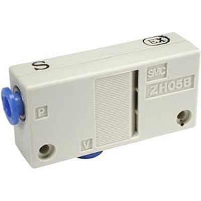 SMC Vacuum Generator, 13mm nozzle , -6kPa 520L/min, ZHV series [ZHV10-F]; 452-793