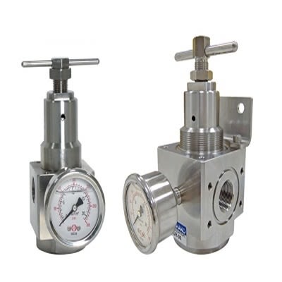 SHAKO USR Stainless Steel SUS 316 Regulator, 5μm, G 1/2, Semi Automatic, 30 bar [USR-04]; 452-954