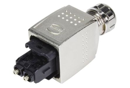 HARTING Connectors, 2 Way, Han PushPull (V14), Push-Pull [09352410401]; 456-235