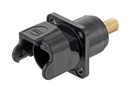 HARTING Han S Heavy Duty Power Connector Housing, 1 Contacts, M8 Thread, Straight Han HPR Range [09930010301XL]; 456-244