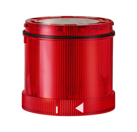 Werma 644 Series Red Flashing Effect Signal Tower for Use with Signal Tower, 24 V dc, LED Bulb, Vdc, IP65 [64416055]; 456-294