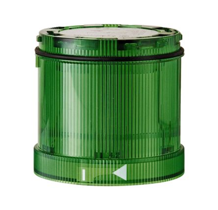 Werma 644 Series Green Flashing Effect Signal Tower for Use with Signal Tower, 24 V dc, LED Bulb, Vdc, IP65 [64426055]; 456-296
