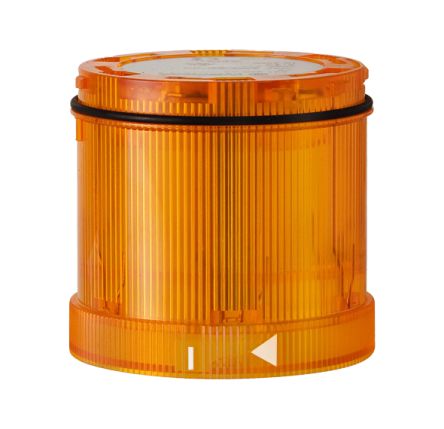 Werma 644 Series Yellow Flashing Effect Signal Tower for Use with Signal Tower, 24 V dc, LED Bulb, Vdc, IP65 [64436055]; 456-297