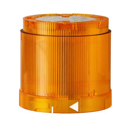 Werma 843 Series Yellow Flashing Effect Signal Tower for Use with Signal Tower, 24 V dc, LED Bulb, Vdc, IP54 [84336055]; 456-304