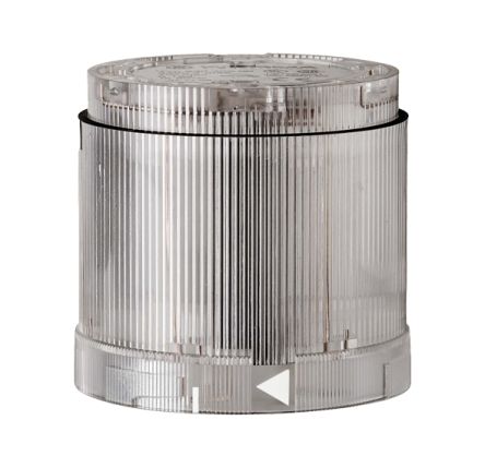 Werma 843 Series White Flashing Effect Signal Tower for Use with Signal Tower, 24 V dc, LED Bulb, Vdc, IP54 [84346055]; 456-306