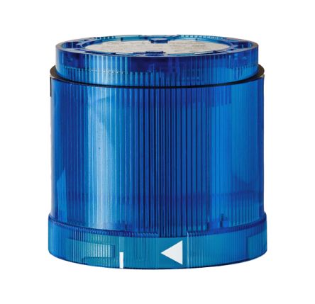 Werma 843 Series Blue Flashing Effect Signal Tower for Use with Signal Tower, 24 V dc, LED Bulb, Vdc, IP54 [84356055]; 456-307
