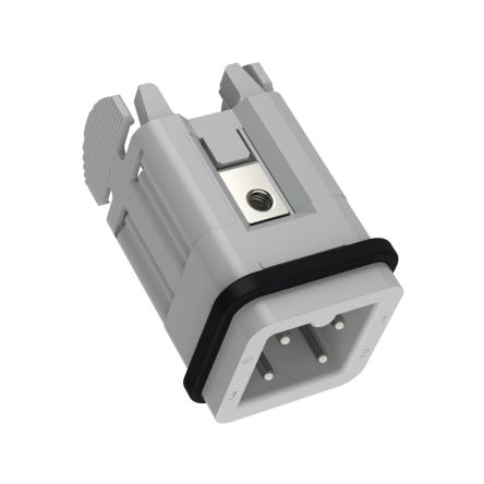 Lapp Insert, 3 Way, 10A, Male, H-A 3, 600 V [10420000+19427500+19014000]; 456-429